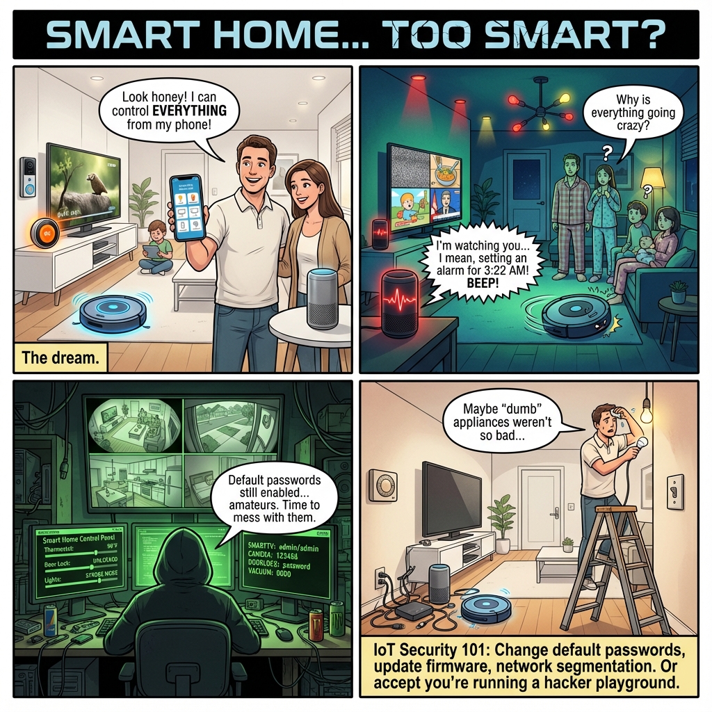 Smart Home Horror: When IoT Devices Turn Against You