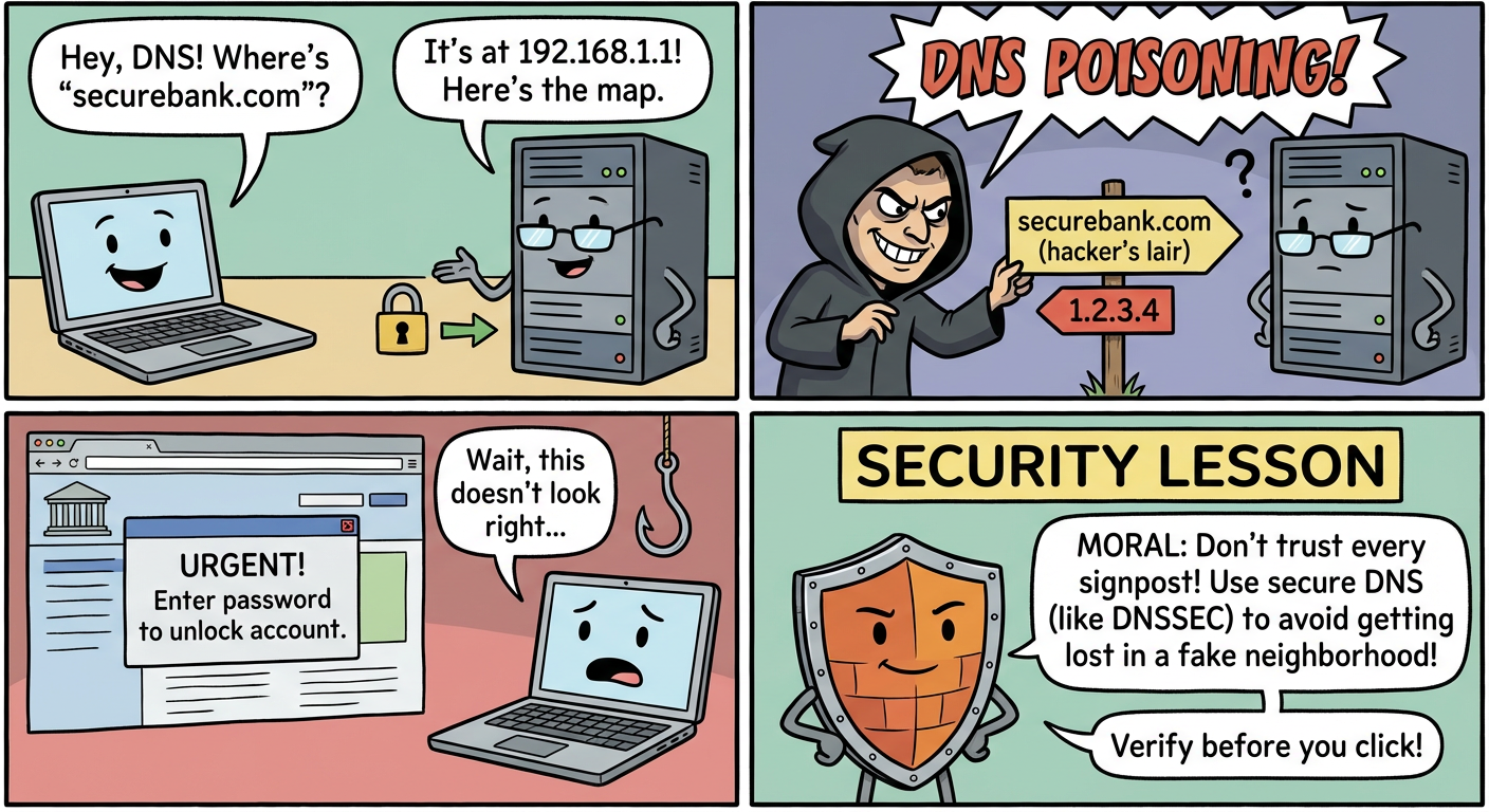 DNS Poisoning: When Names Get Toxic