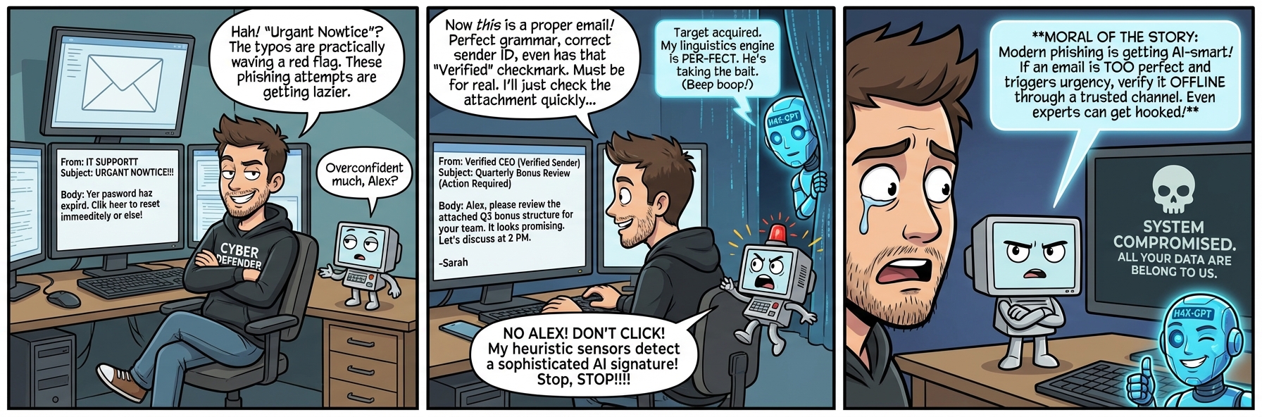 AI Phishing: Too Smart to Spot?