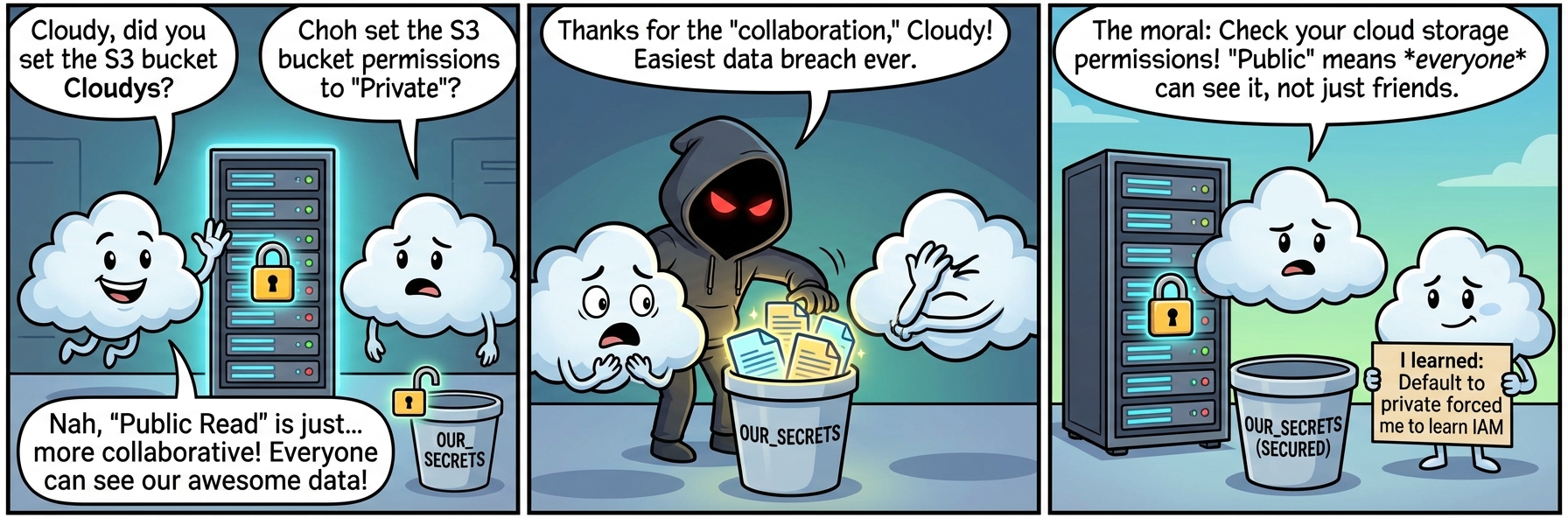 Head in the Clouds: Security 101