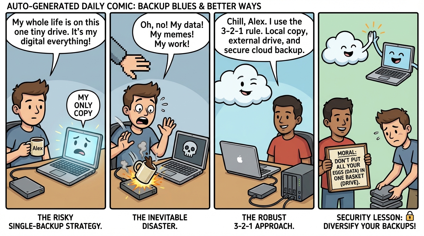 Backup Blues: The 3-2-1 Rule