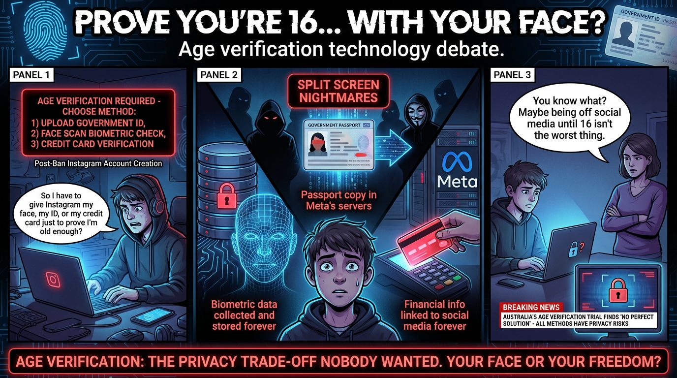 Face vs. Privacy: The Age Verification Dilemma