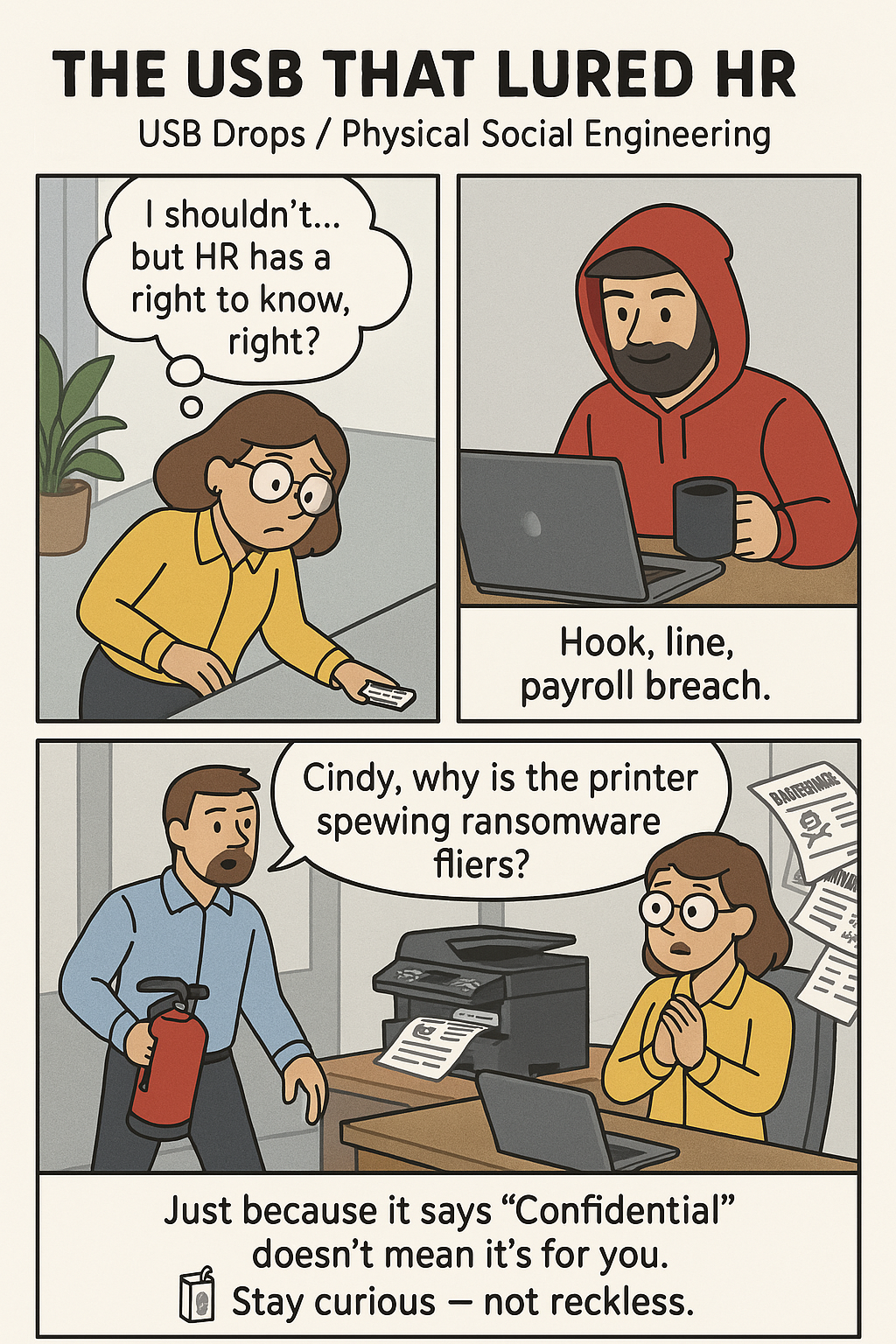 The USB That Lured HR